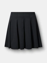 Pleated Mini Skirt