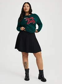 Pleated Mini Skirt