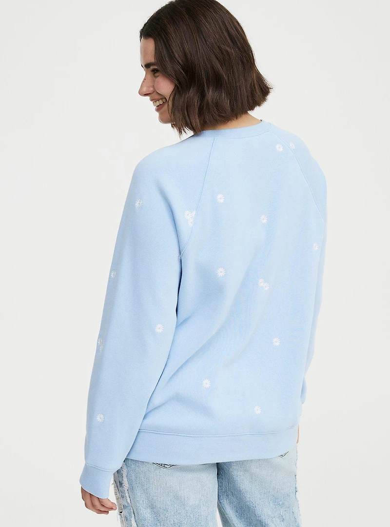 Cozy Fleece Raglan Sweatshirt