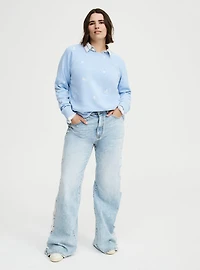 Cozy Fleece Raglan Sweatshirt