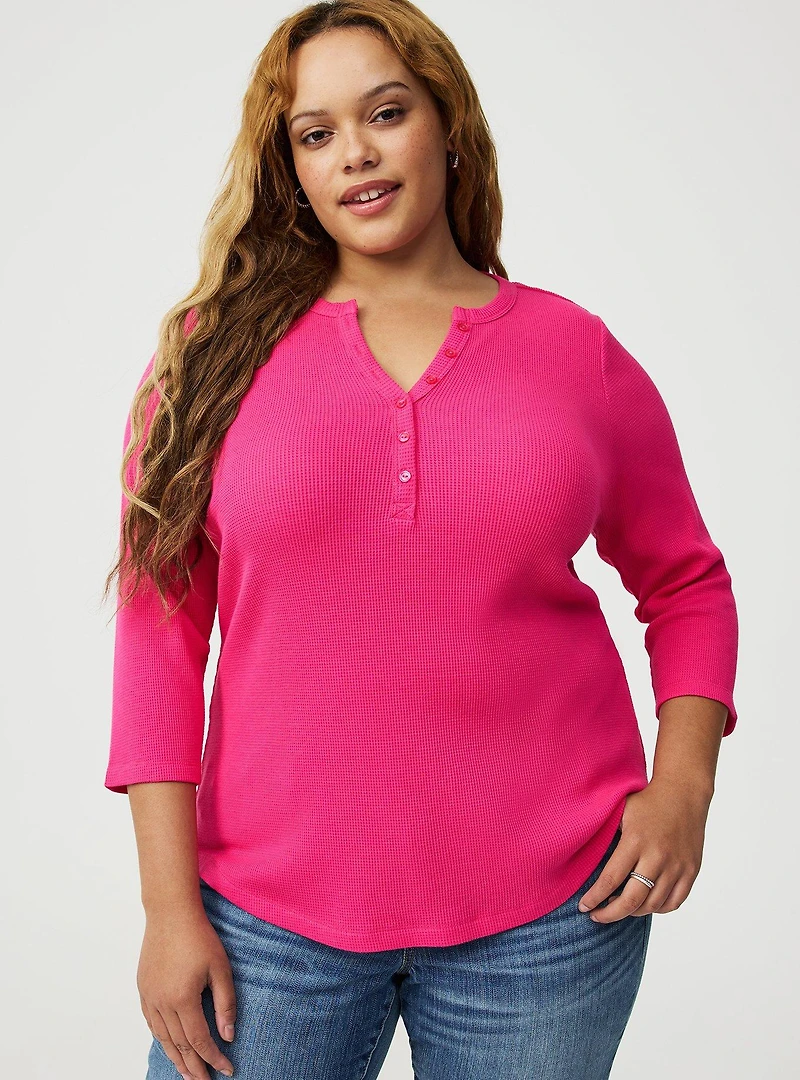 Thermal Henley Top