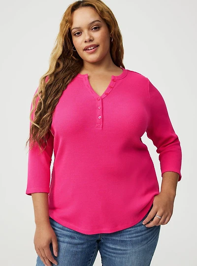 Thermal Henley Top