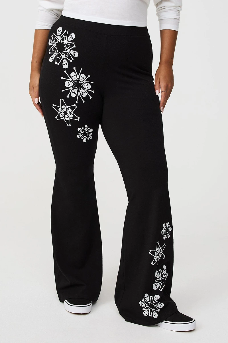 Full-Length Flare Legging