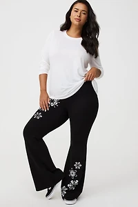 Full-Length Flare Legging