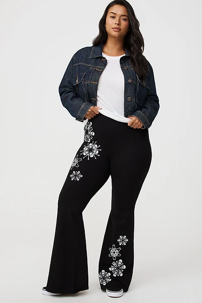 Full-Length Flare Legging