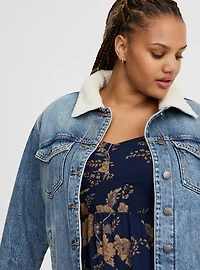 Sherpa Denim Jacket
