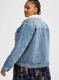 Sherpa Denim Jacket