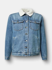Sherpa Denim Jacket