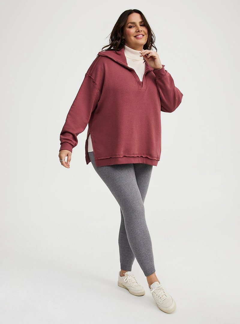 Full-Length Sweater Legging