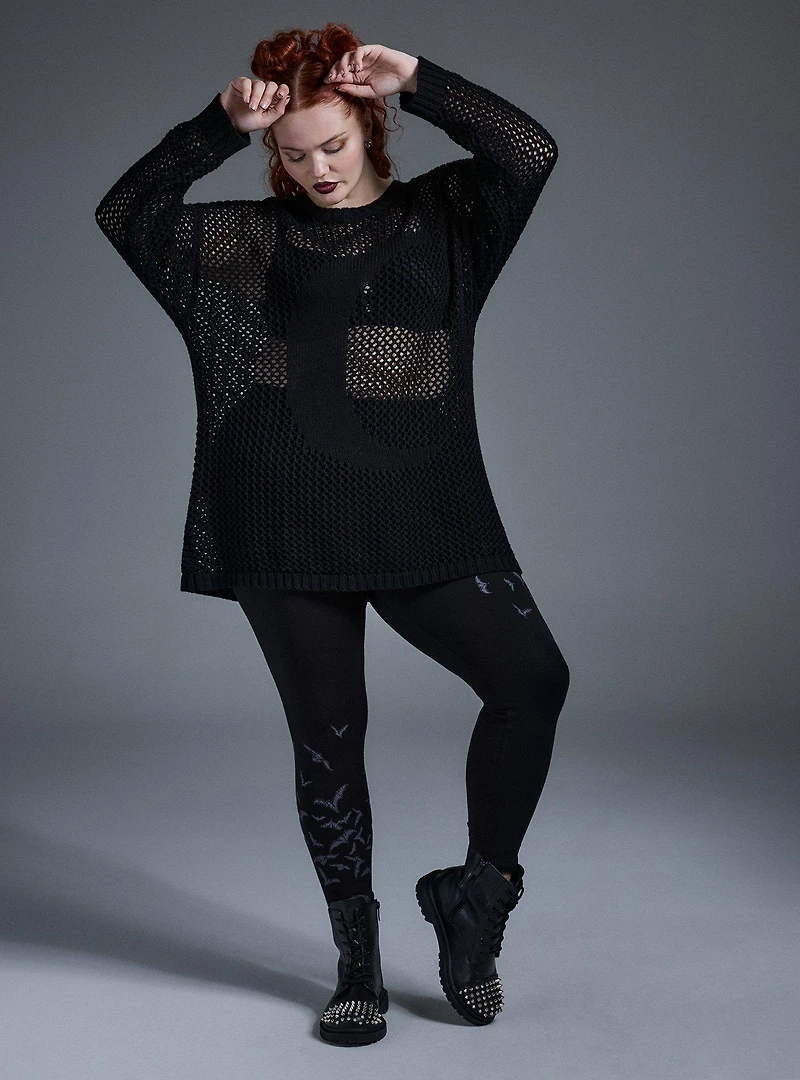 Nightfall Open Knit Sweater