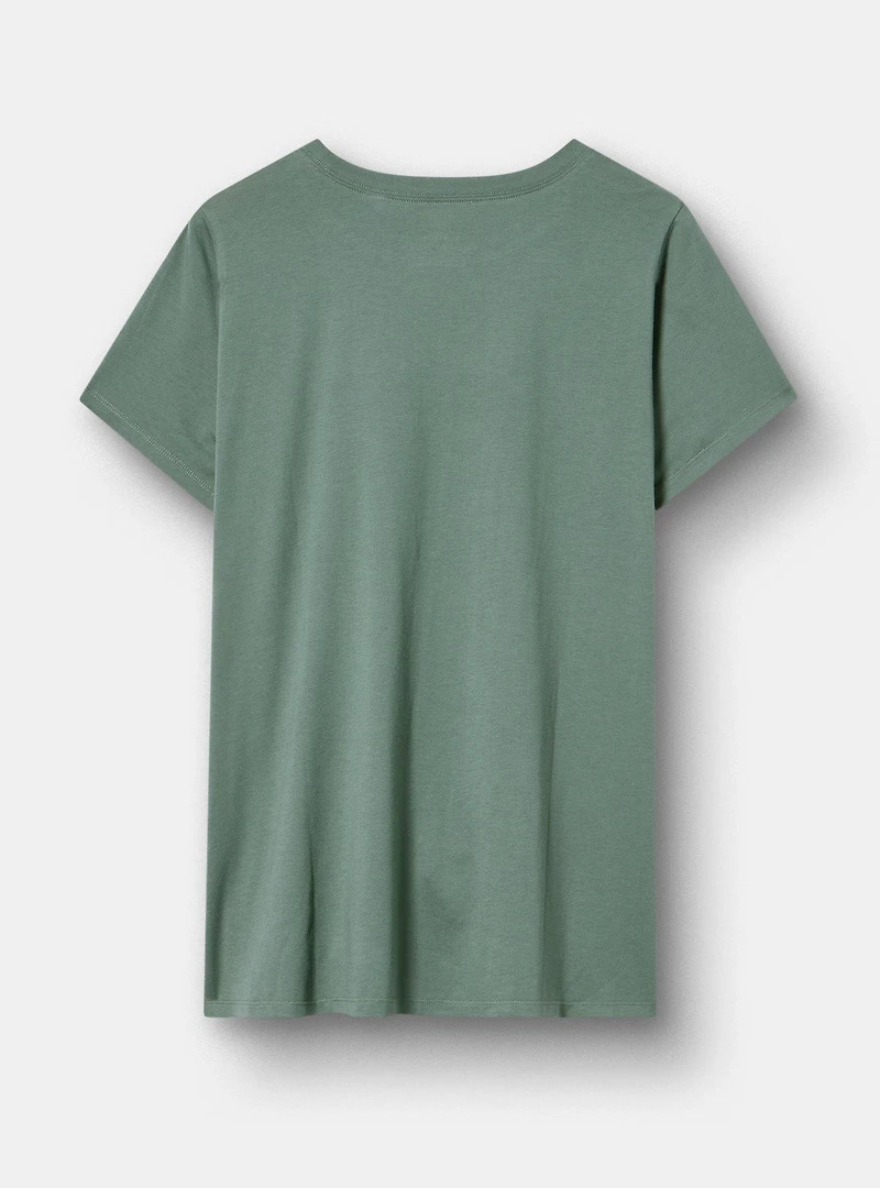 Christmas Vacation Cotton Jersey Crew Tee