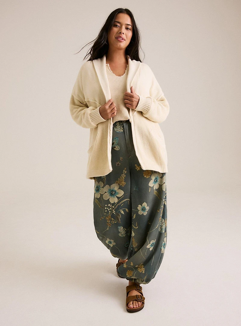 Festi Shawl Collar Cardigan