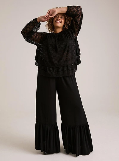 Festi Tiered Flare Pant