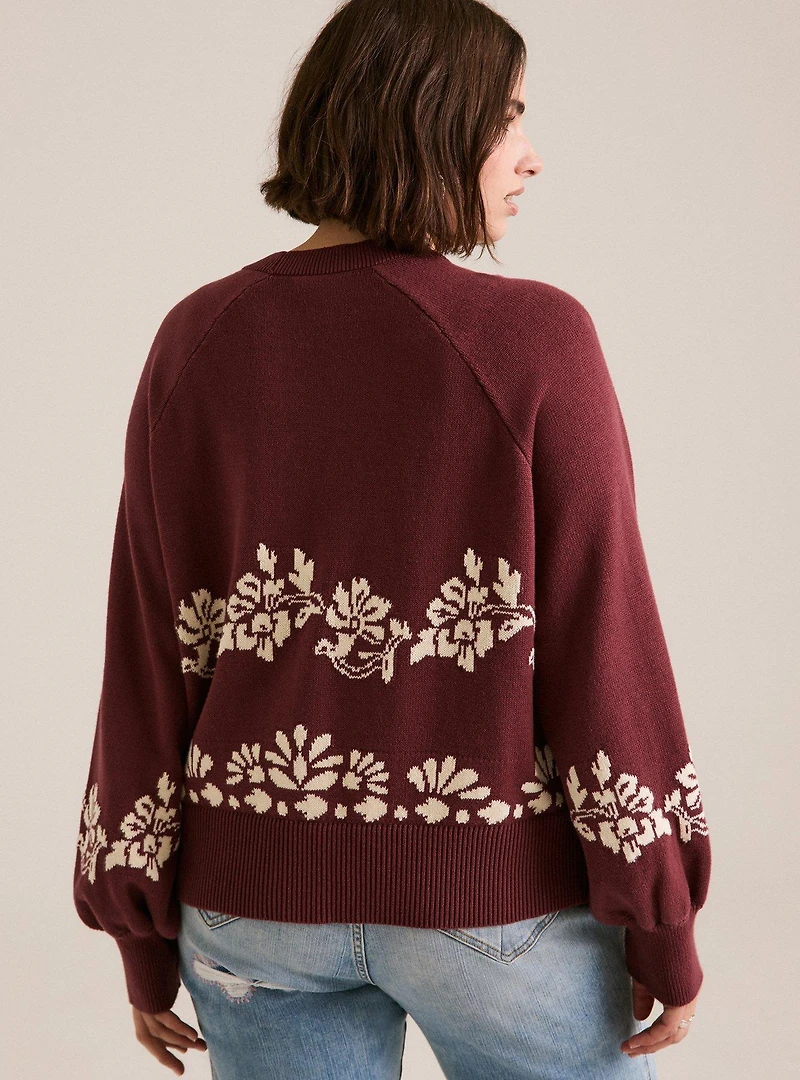 Festi Cropped Cardigan