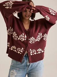 Festi Cropped Cardigan