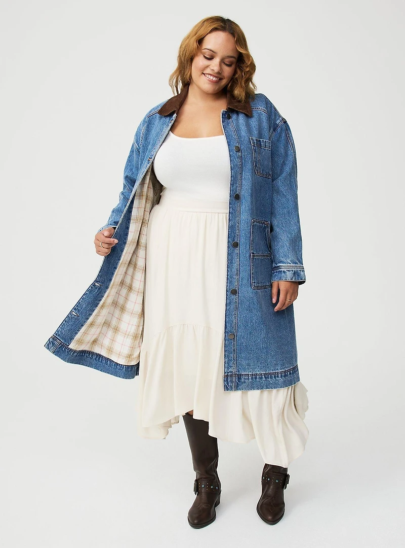 Denim Barn Coat