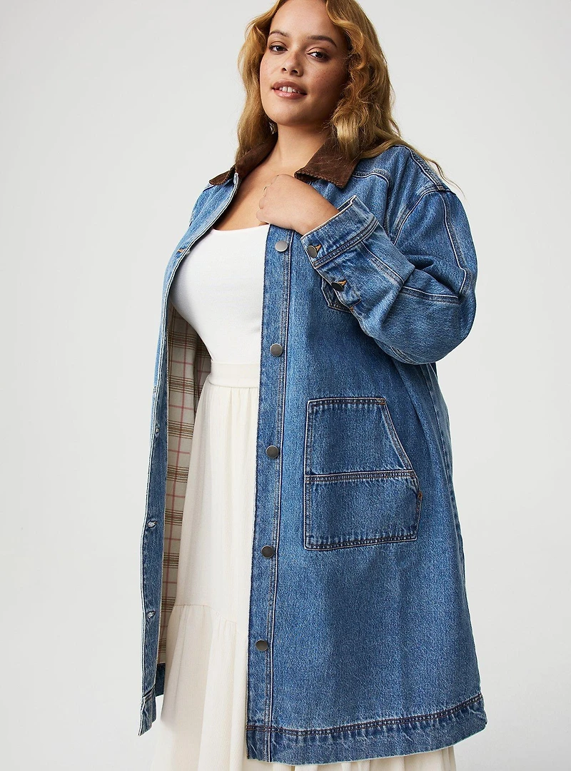 Denim Barn Coat
