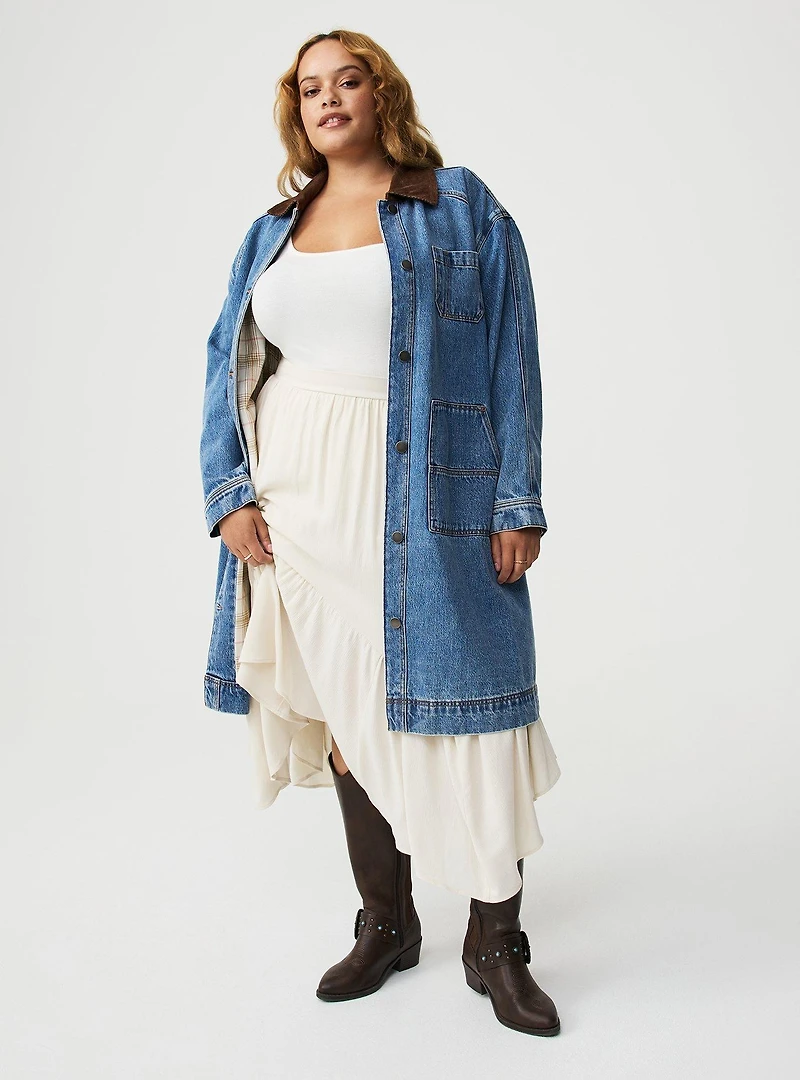 Denim Barn Coat