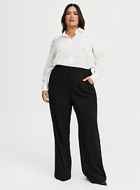 Lizzie Embellished Button-Up Shirt