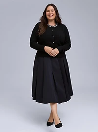 Belle Isle Jewel Neck Baby Cardigan