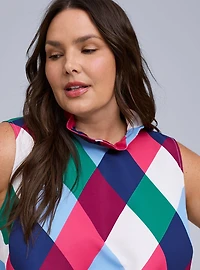 Belle Isle Ruffle Neck Bow Back Blouse