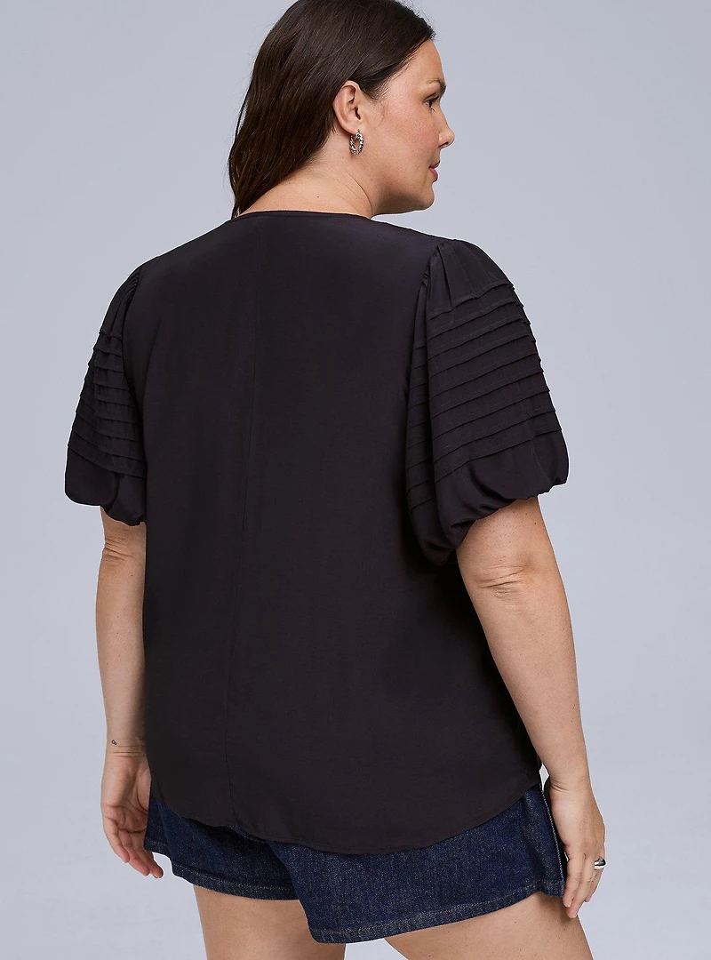 Belle Isle Split Neck Top