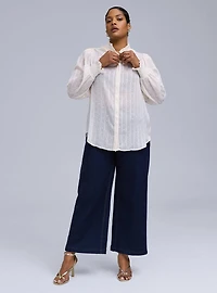 Belle Isle Ruffle Neck Blouse