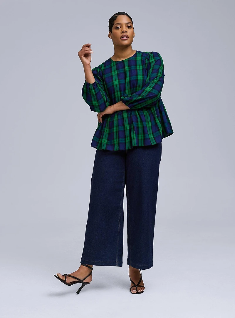 Belle Isle Peplum Top