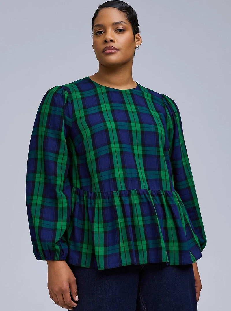 Belle Isle Peplum Top