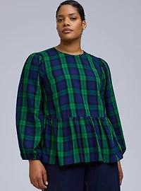 Belle Isle Peplum Top