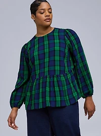 Belle Isle Peplum Top