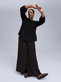 Belle Isle Peplum Pullover Top