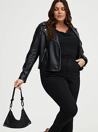 Sparkle Mesh Cowl Neck Top