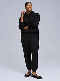 Belle Isle Satin Ruffle Jogger