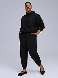 Belle Isle Satin Ruffle Jogger