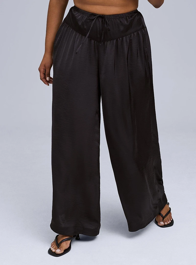 Belle Isle Flowy Drawcord Wide Leg Pant