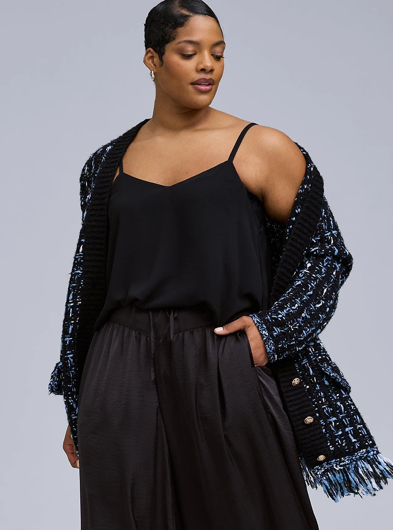 Belle Isle Flowy Drawcord Wide Leg Pant