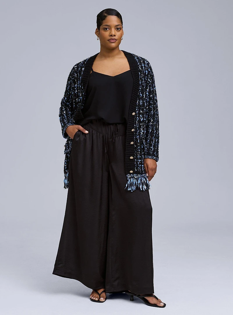 Belle Isle Flowy Drawcord Wide Leg Pant