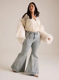 Festi Rhinestone Fringe Tee