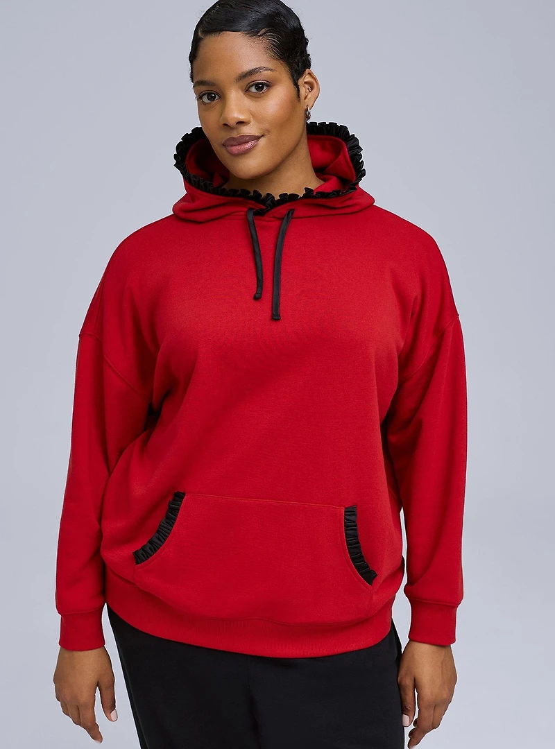 Belle Isle Ruffle Hoodie