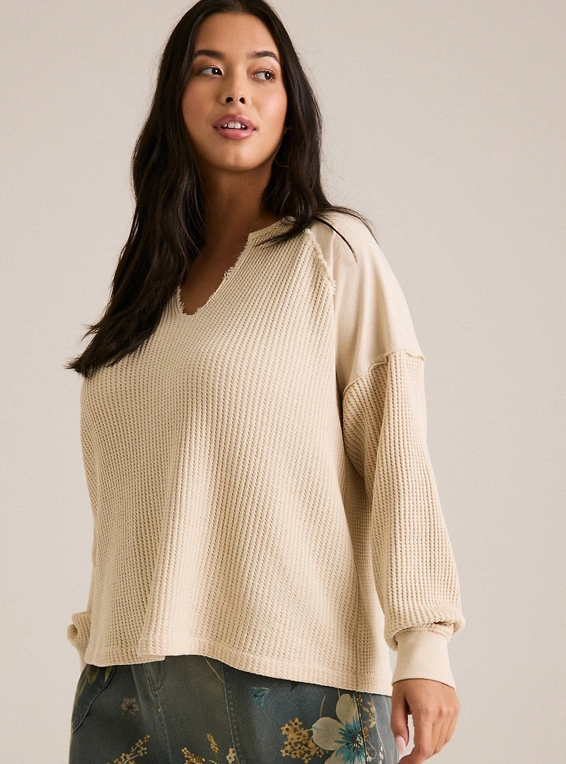 Festi Waffle Long Sleeve Tee