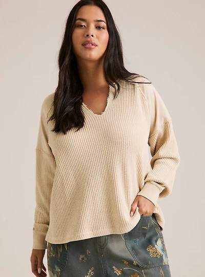 Festi Waffle Long Sleeve Tee