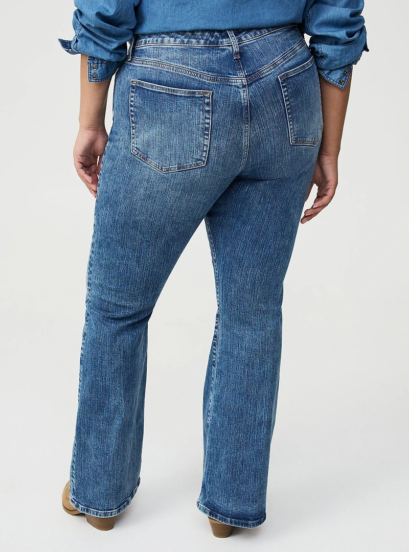 High-Rise Slim Boot Jean