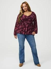 High-Rise Slim Boot Jean