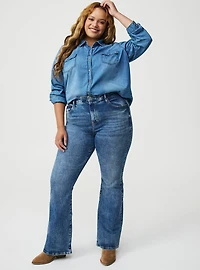 High-Rise Slim Boot Jean