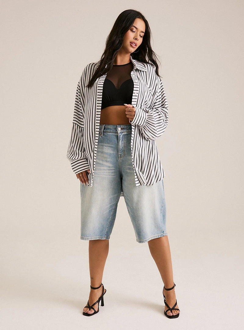 Festi Button-Up Cotton Shirt