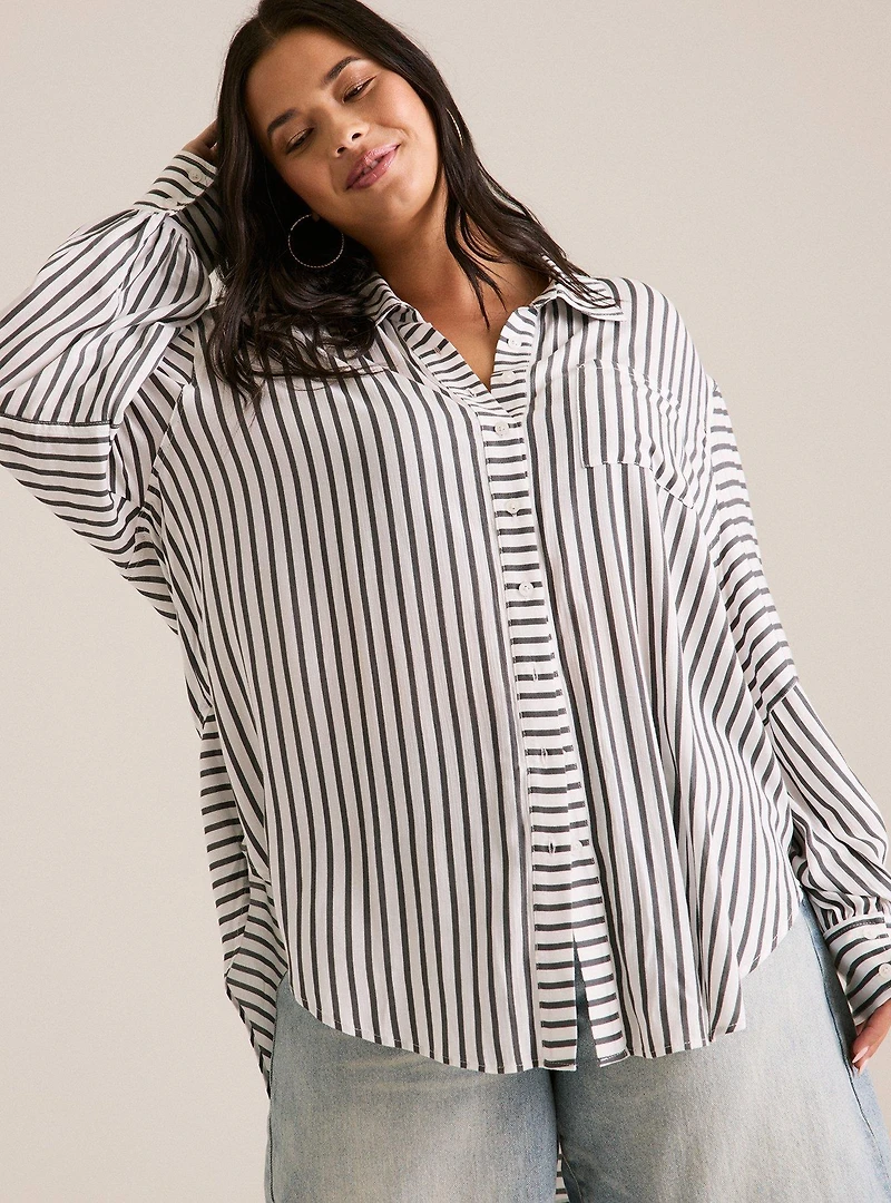 Festi Button-Up Cotton Shirt