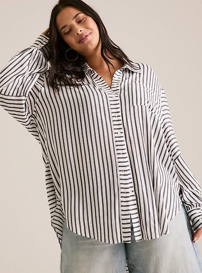 Festi Button-Up Cotton Shirt