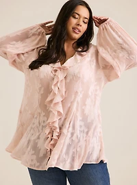 Festi Bubble Sleeve Top