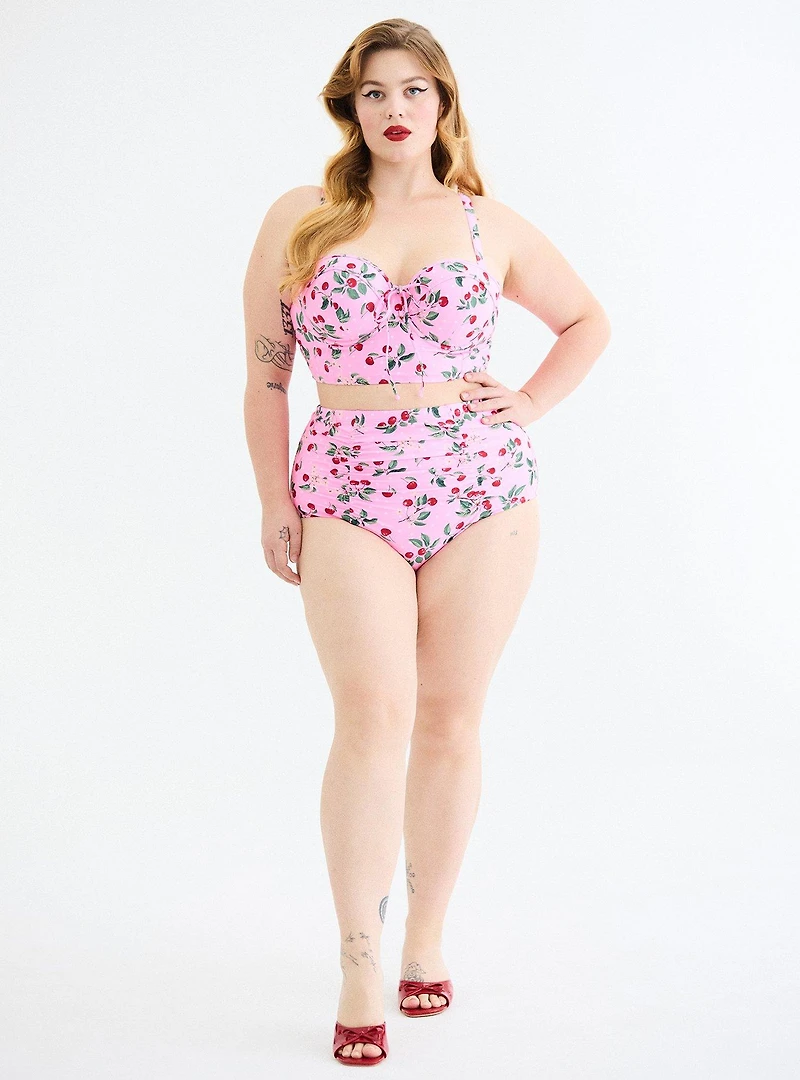 Wired Longline Bikini Top